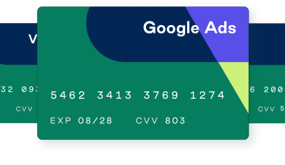 Stack for virtual cards