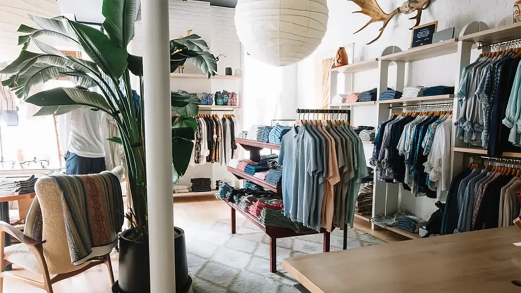 retail clothing store