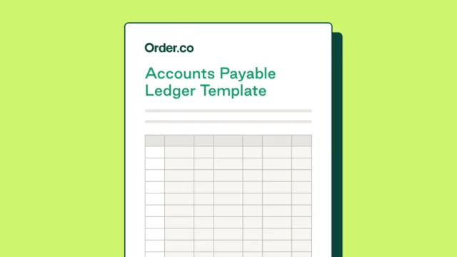 Download our Accounts Payable Ledger Template today