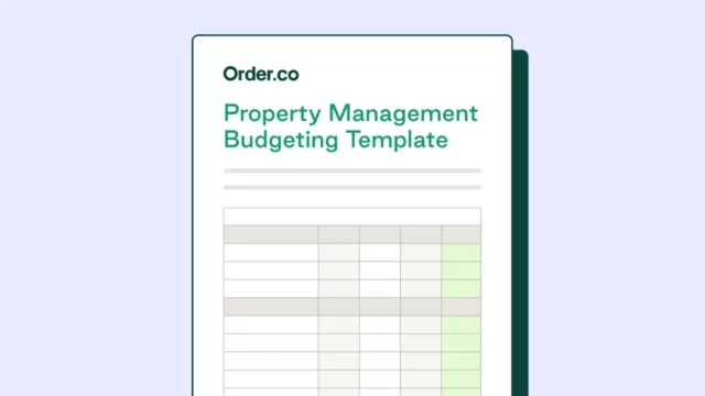 Property Management Budgeting Template thumbnail image