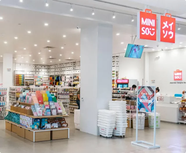 Miniso storefront