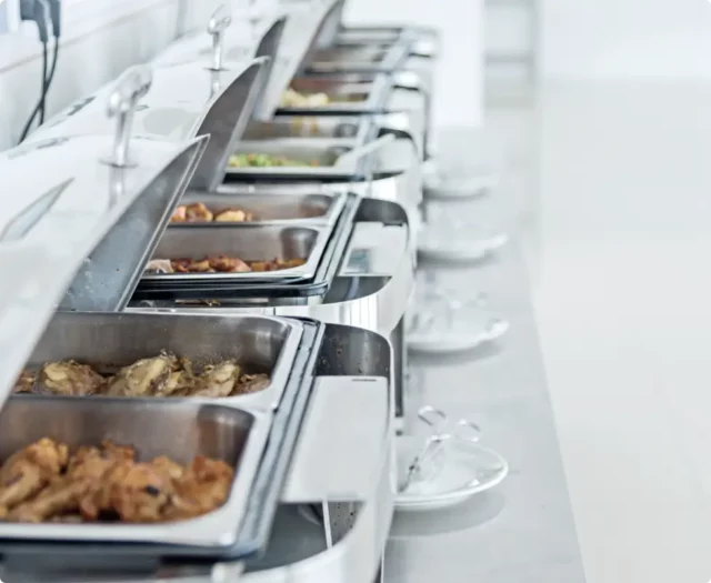 catering chafing dishes