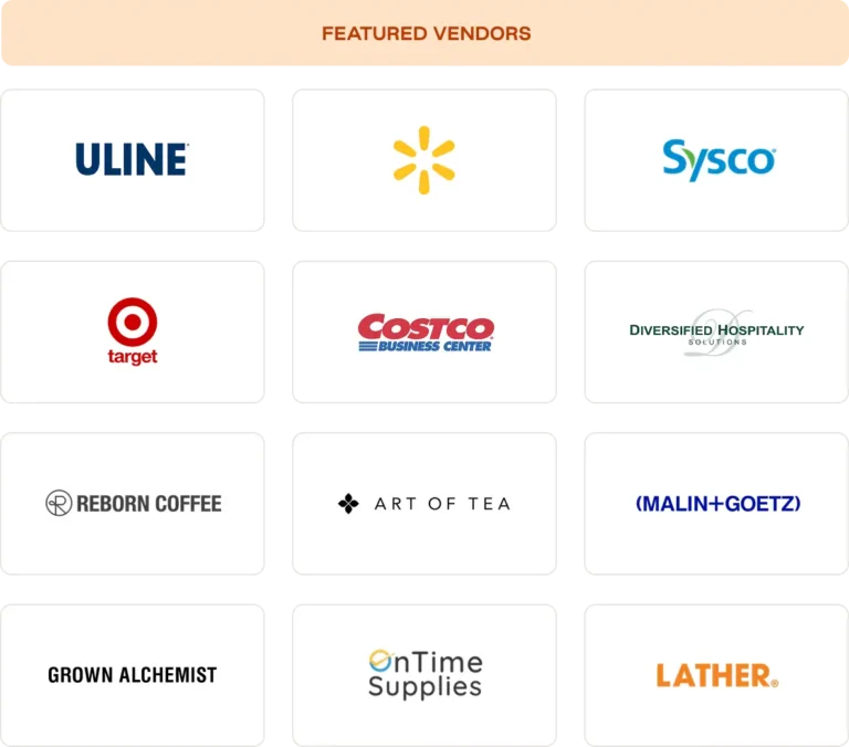 HR_Guest consumables_featured vendors