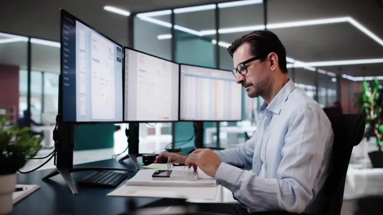 accounting member reconciling vendor invoice fraud