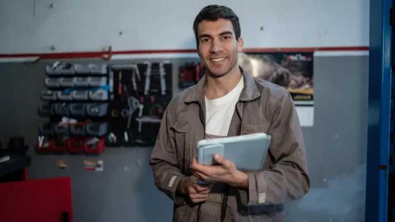 professional reading an ap automation guide for car wash companies