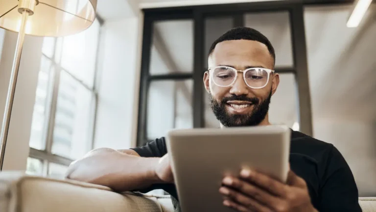 finance professional reading about purchasing card pros and cons