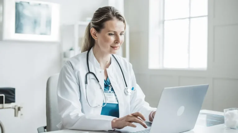 fertility clinic staff using procurement software