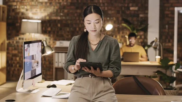 manager reviewing best spend management software for hospitality businesses