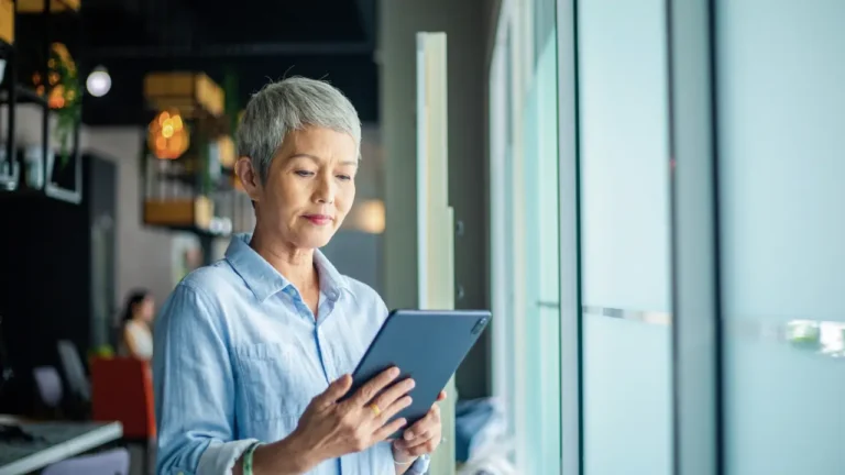 professional researching how to improve PO compliance rate